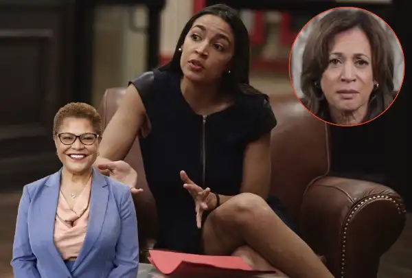 karen bass kamala harris alexandria ocasio cortez 