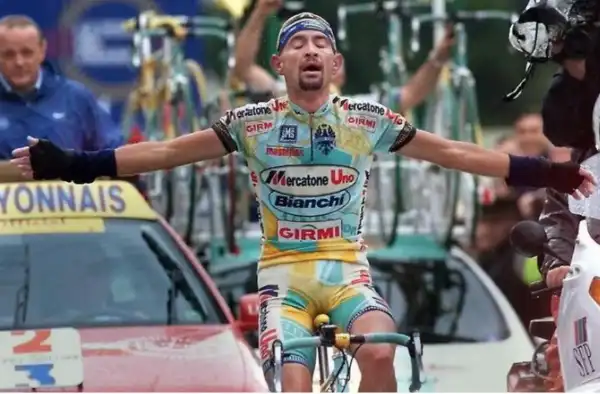 marco pantani esultanza