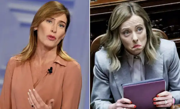 maria elena boschi giorgia meloni