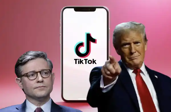 mike johnson donald trump tiktok 