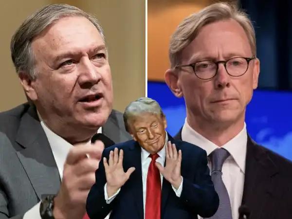 mike pompeo brian hook donald trump 