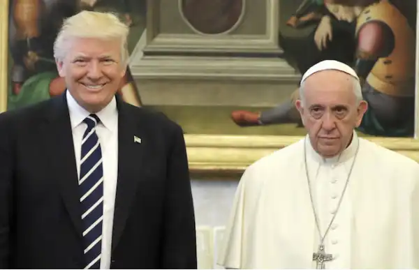 papa francesco donald trump