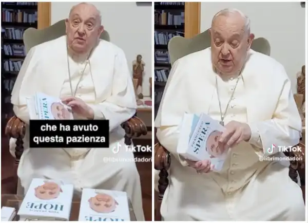 papa francesco su tiktok