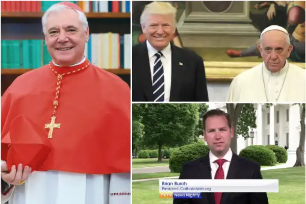 papa francesco trump brian burch