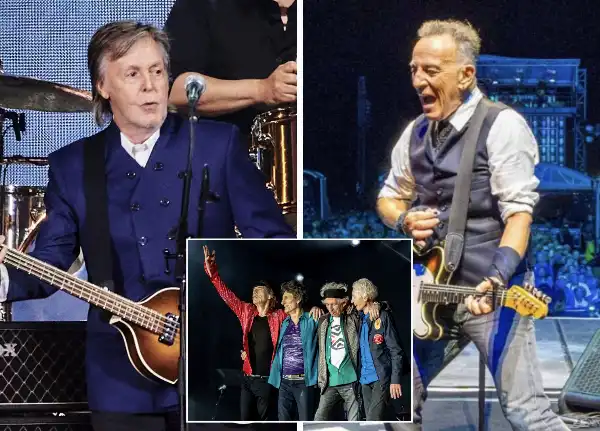 paul mccartney bruce springsteen rolling stones