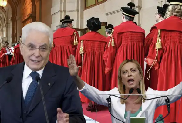 sergio mattarella giorgia meloni magistrato magistrati magistratura 