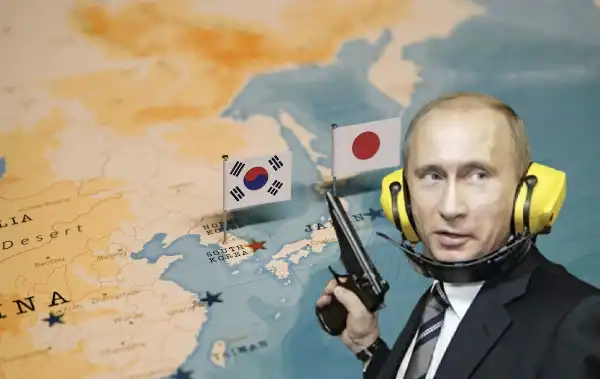 vladimir putin corea del sud giappone 