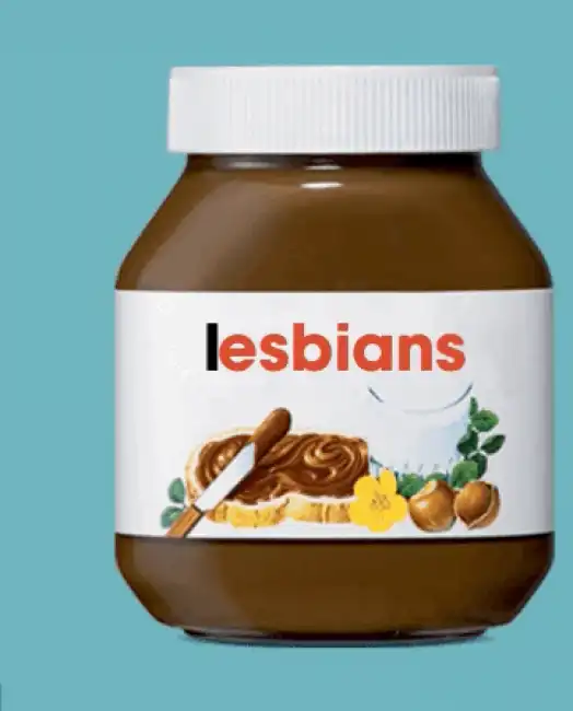 lesbica no si puo usare su etichetta nutella