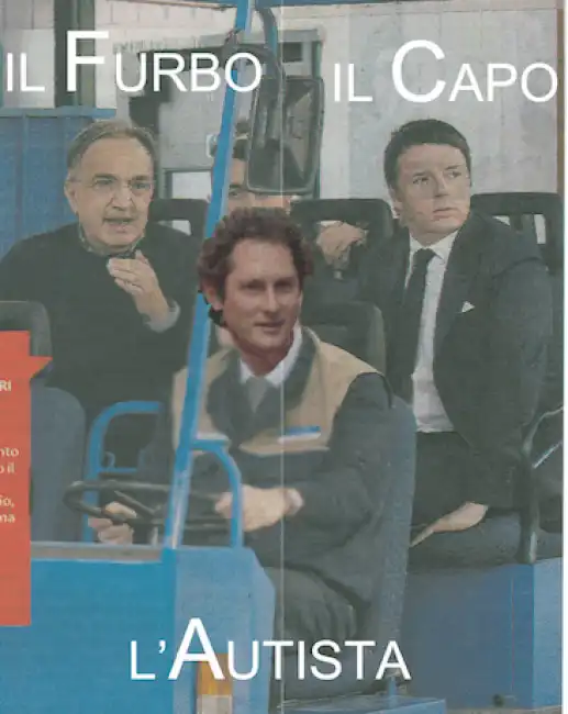 marchionne - renzi  - elkann