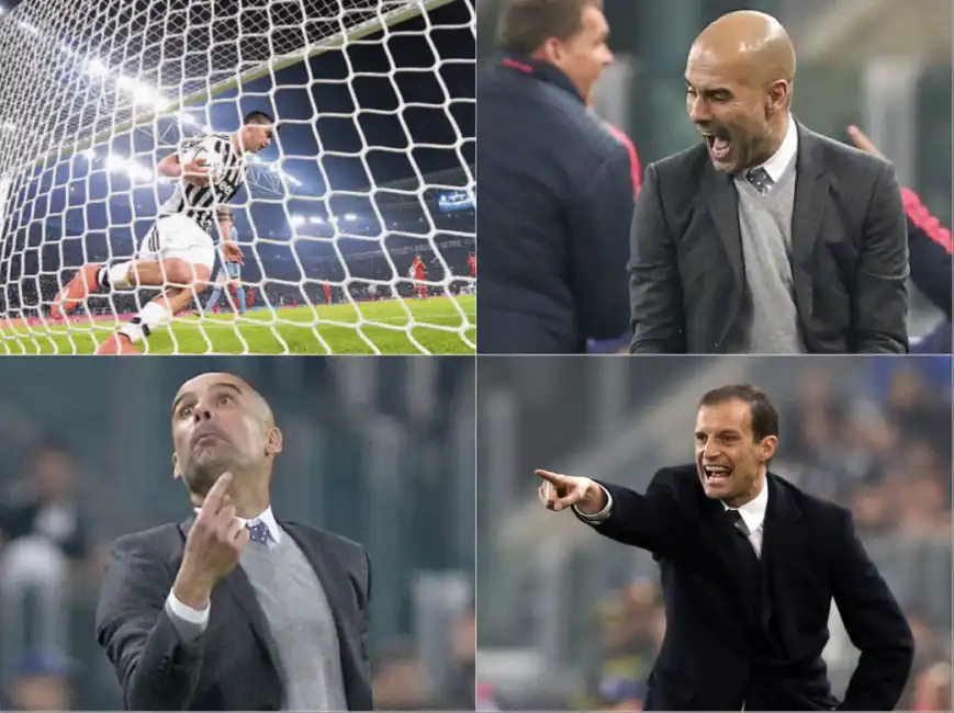 guardiola juventus allegri