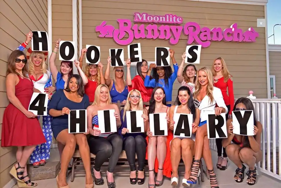 hookers for hillary clinton bunny ranch