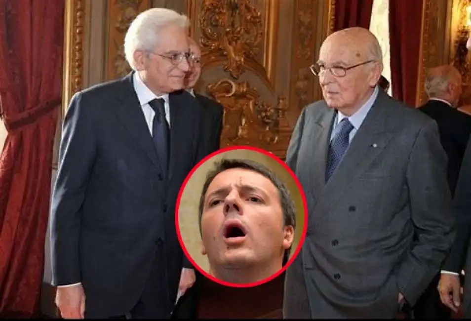 mattarella renzi napolitano