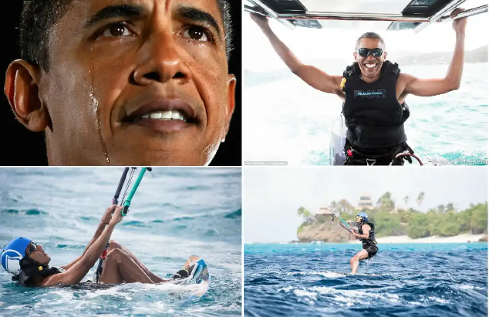 obama kitesurf 