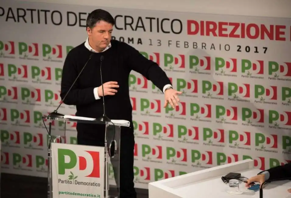 renzi direzione pd