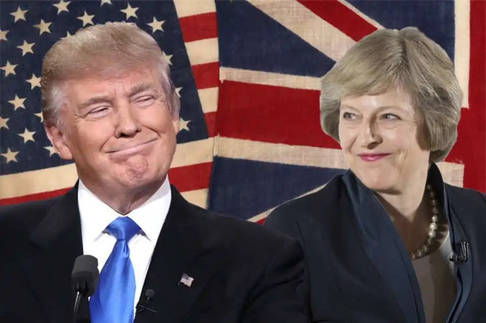 trump theresa may