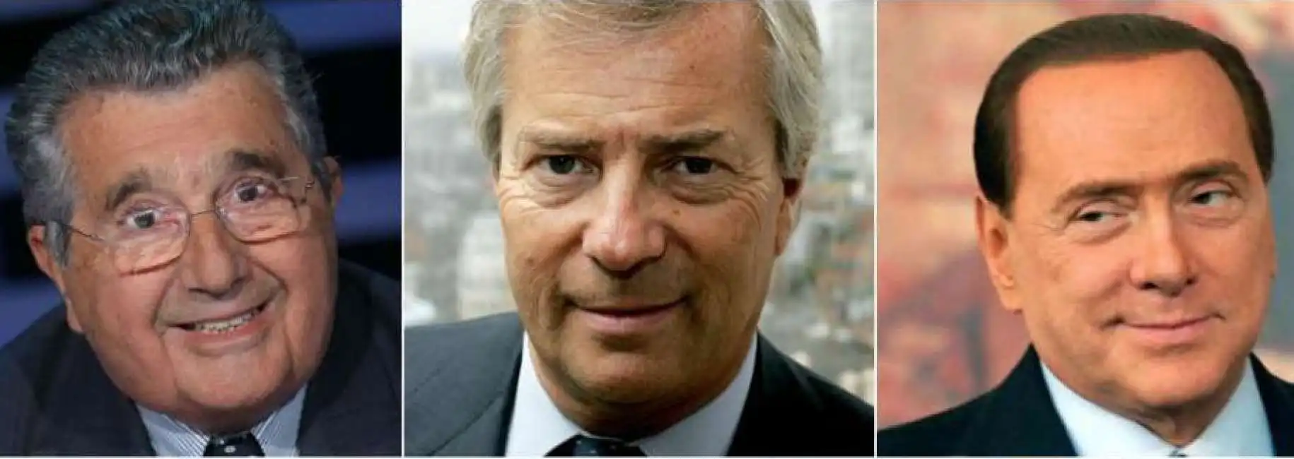 de benedetti bollore berlusconi 