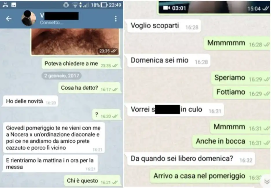 il dossier sui preti gay dell escort francesco mangiacapra