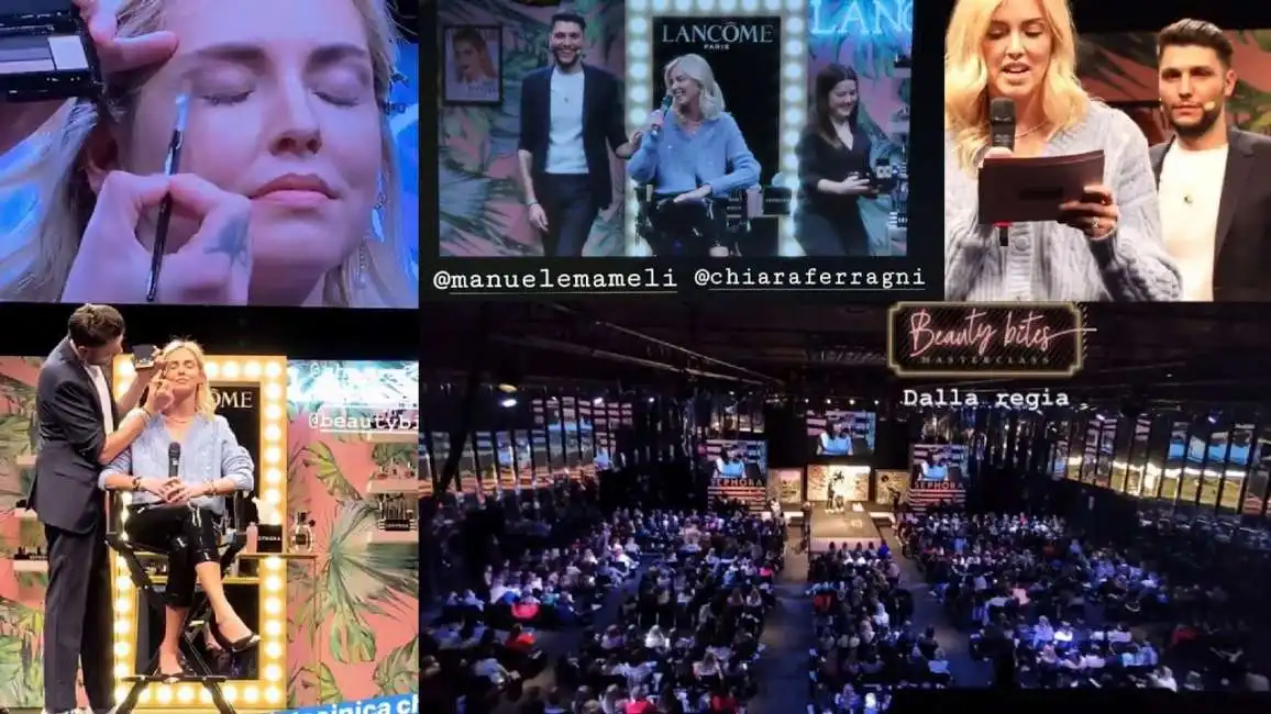 beauty bites masterclass di chiara ferragni e manuele mameli 