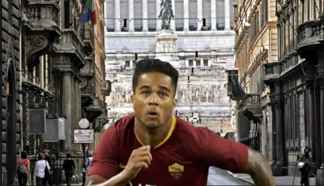 justin kluivert via del corso