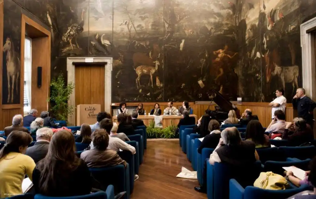 la sala del grechetto a palazzo sormani