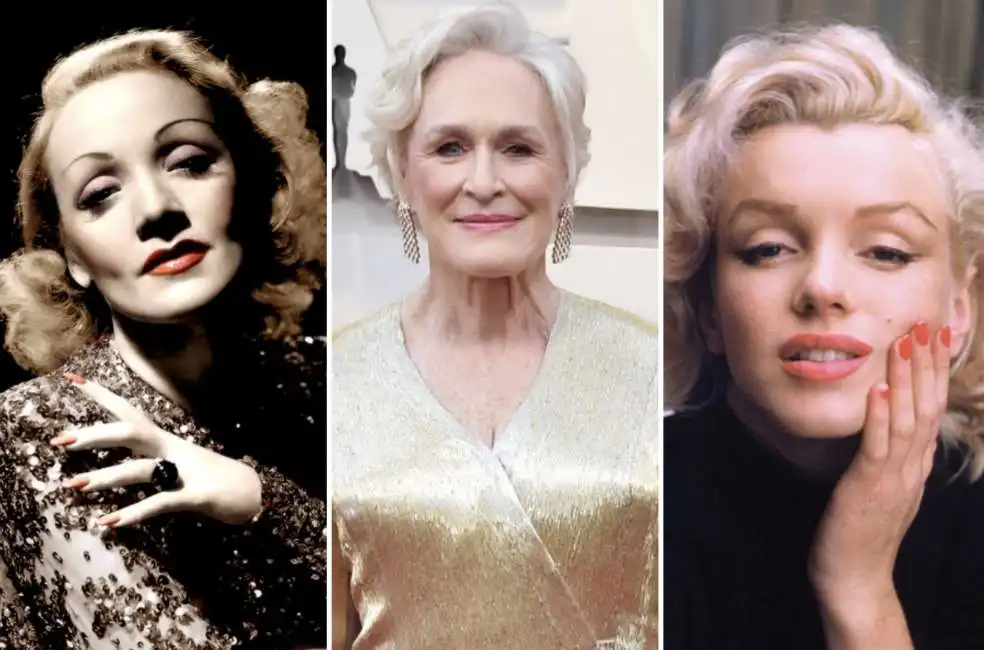 marlene dietrich glenn close marylin monroe