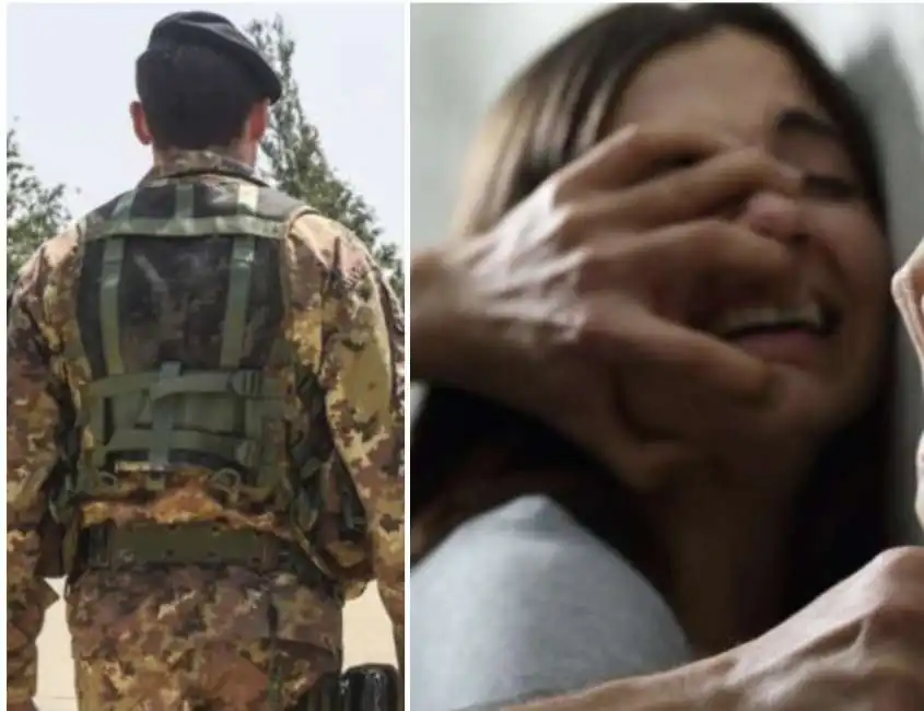 militare abuso figlia