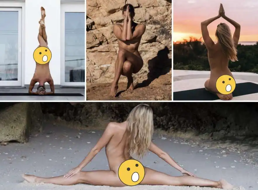 nude yoga girl