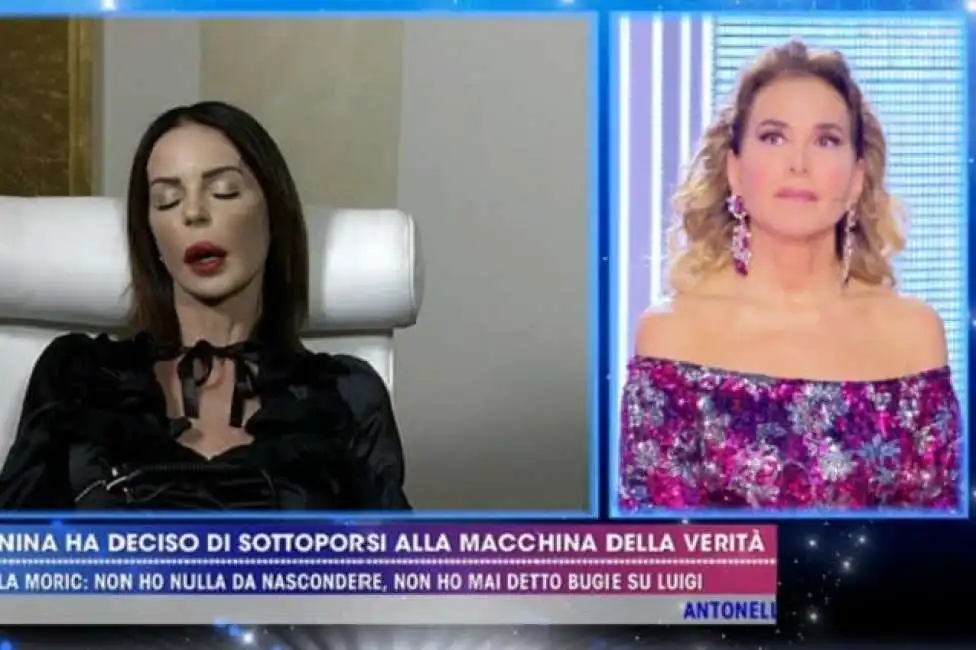 nina moric macchina della verita'