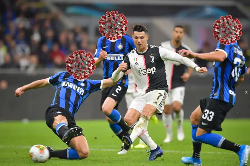 coronavirus cristiano ronaldo juventus inter