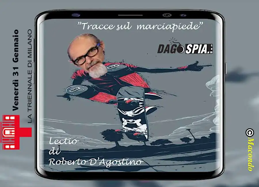 dago roberto d'agostino skate tracce sul marciapede