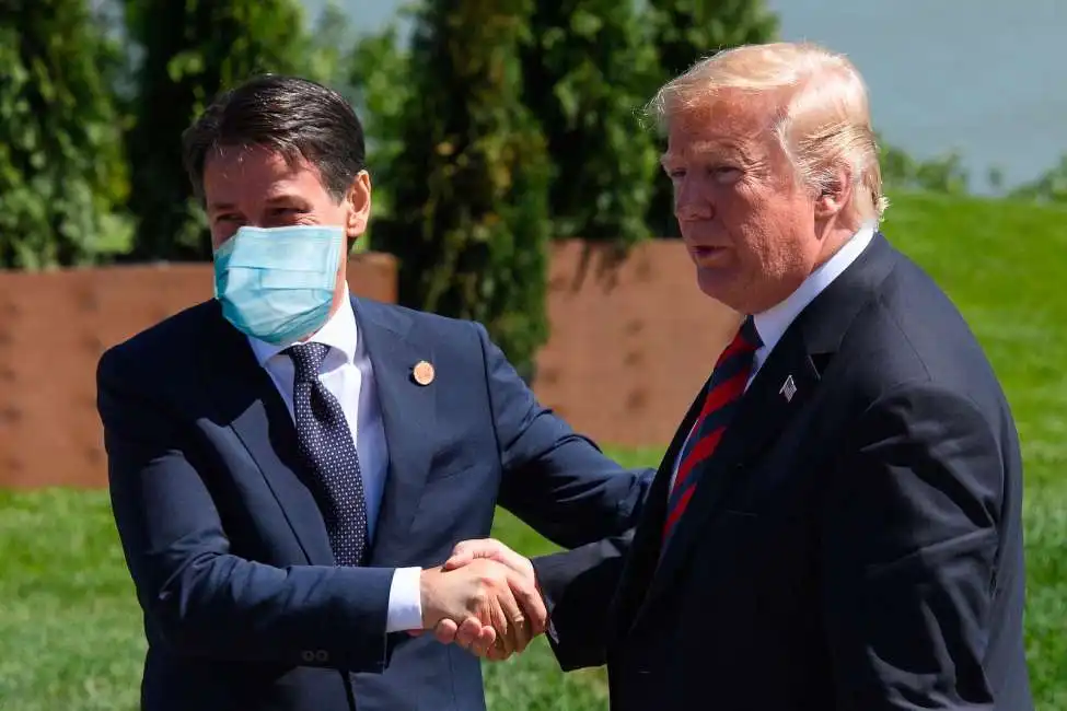 giuseppe conte donald trump coronavirus