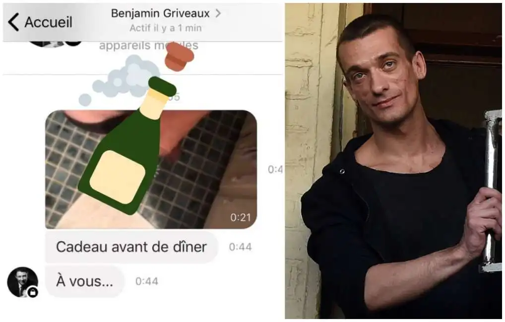 griveaux pjotr pavlensky