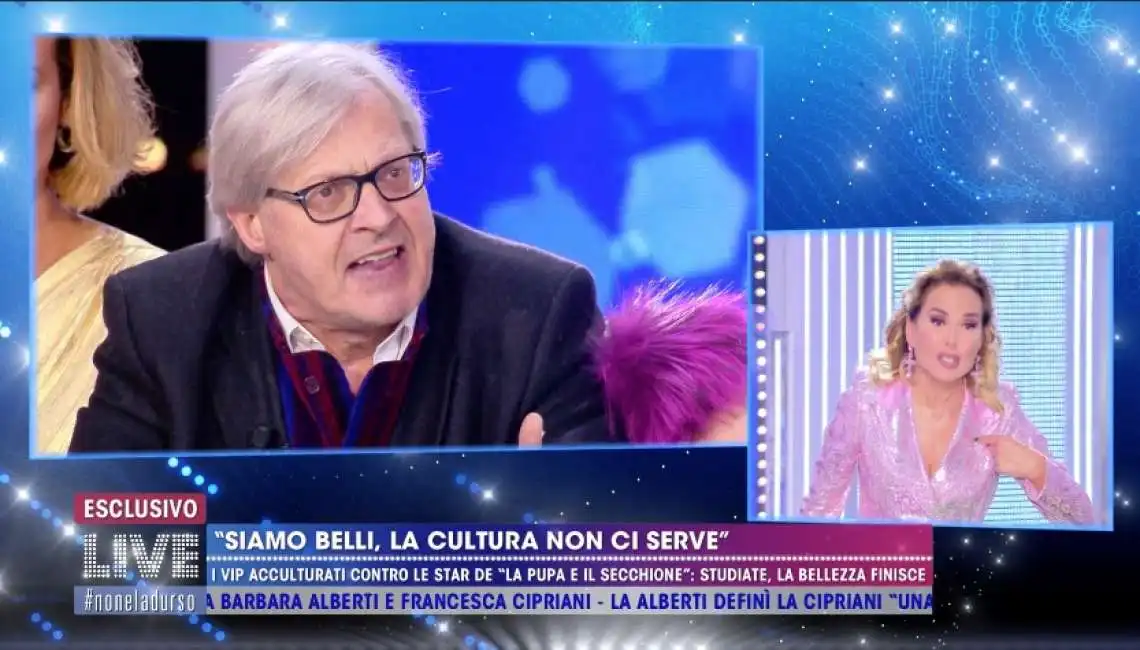 la lite tra vittorio sgarbi e barbara durso 7