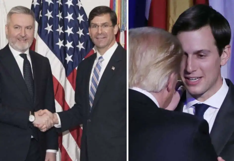 lorenzo guerini mark esper jared kushner