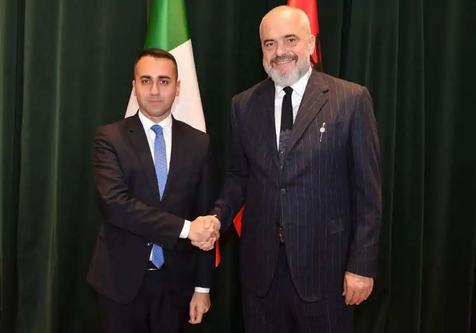 luigi di maio edi rama 