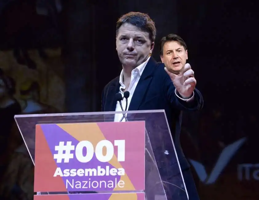 matteo renzi giuseppe conte