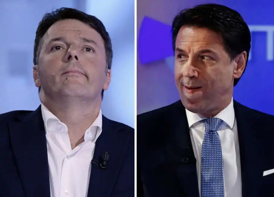 matteo renzi giuseppe conte