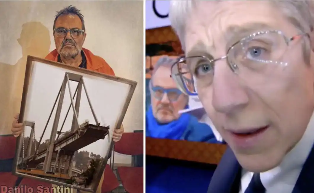 oliviero toscani mario giordano ponte morandi