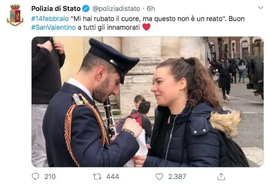 polizia di stato san valentino