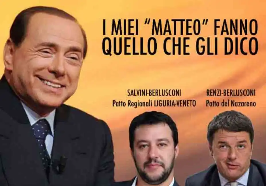 berlusconi salvini renzi