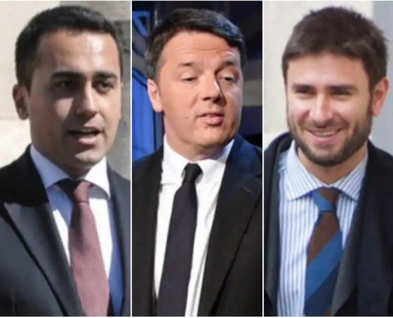 di maio renzi di battista