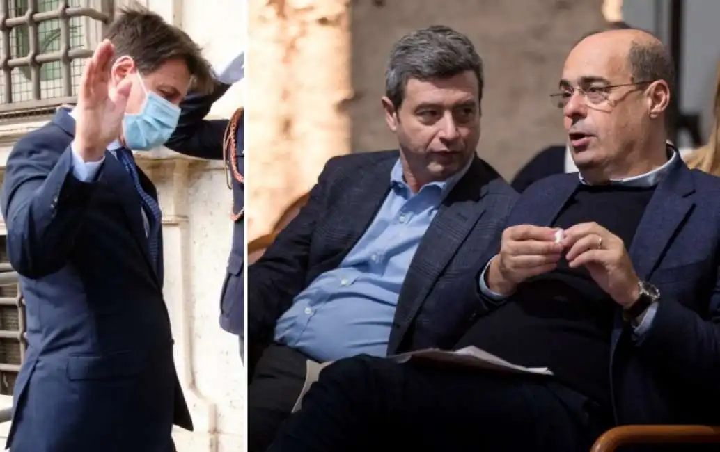 giuseppe conte nicola zingaretti andrea orlando