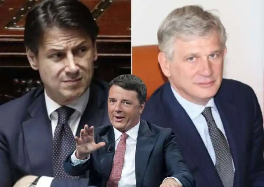 giuseppe conte pietro benassi matteo renzi