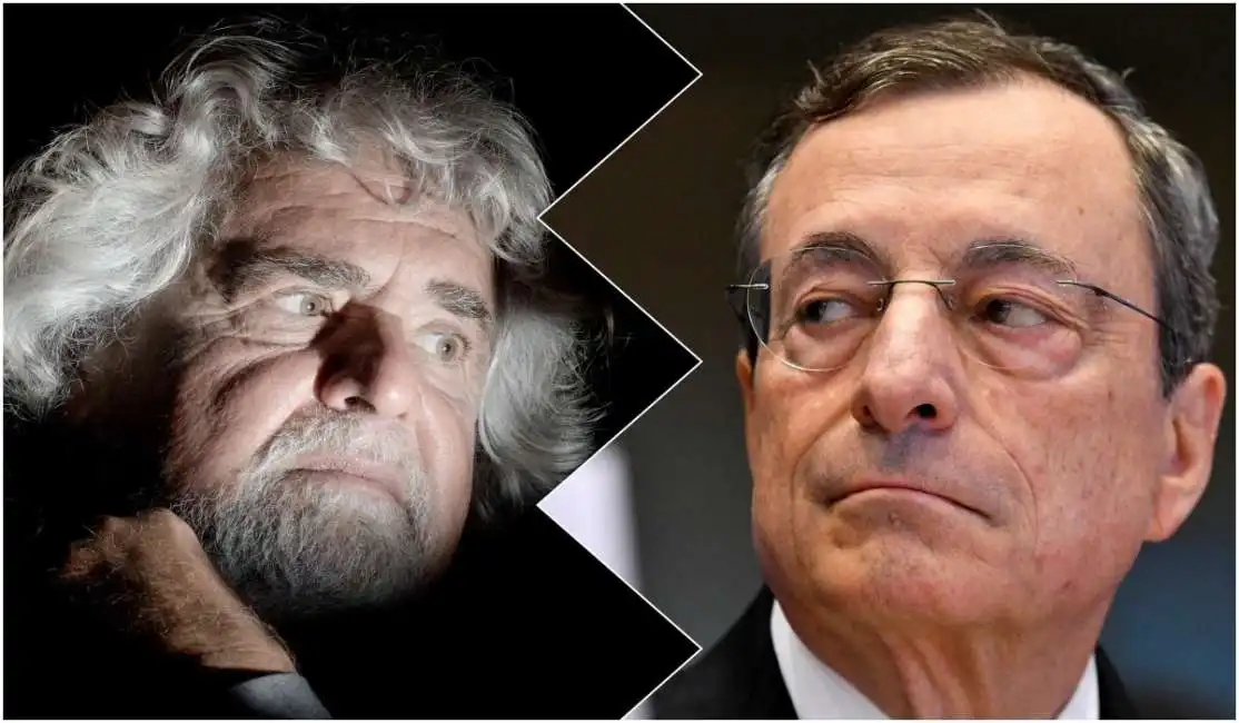 grillo draghi