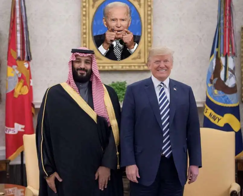 joe biden mohammed bin salman donald trump