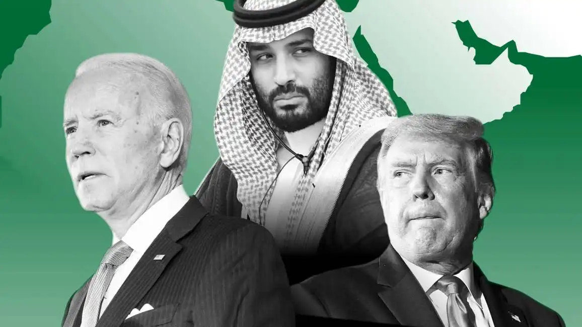 joe biden mohammed bin salman donald trump 