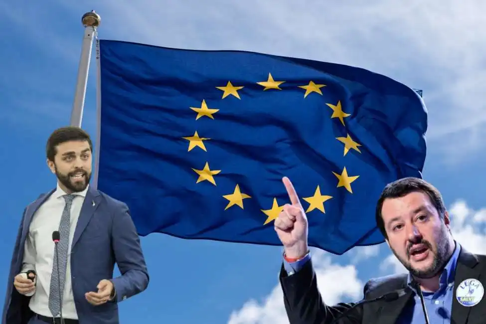 marco zanni matteo salvini ue unione europea europa