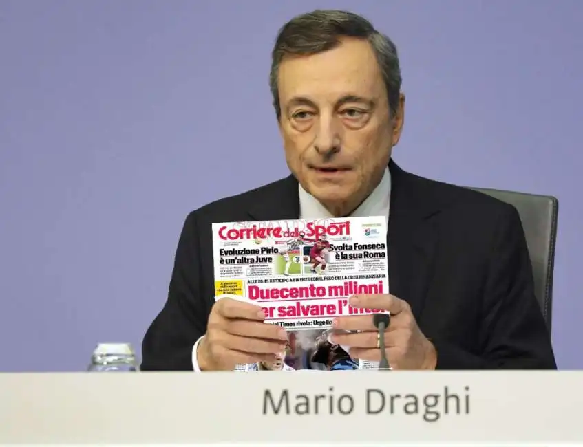 mario draghi corriere dello sport