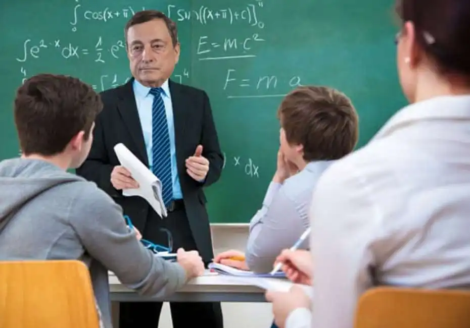 mario draghi scuola