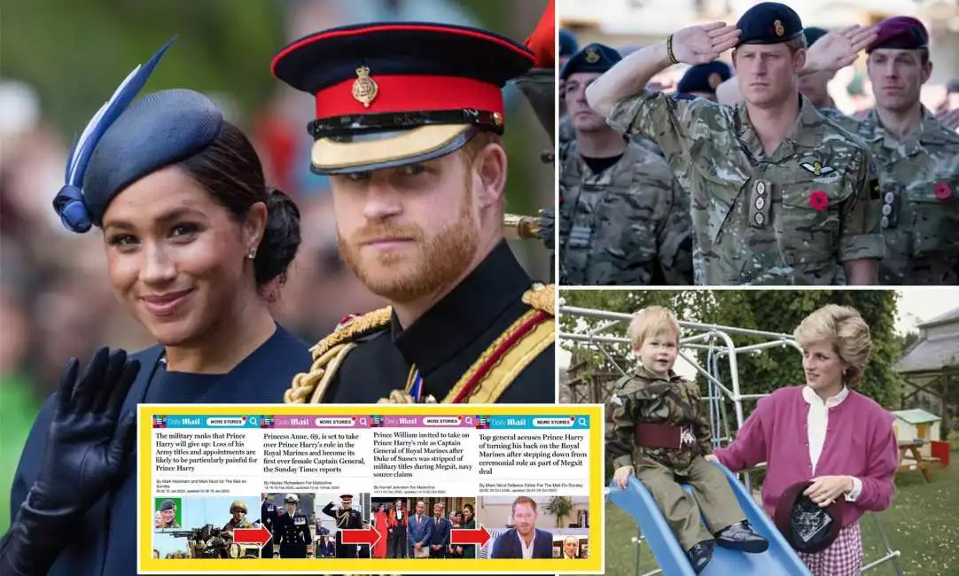 meghan markle principe harry mail on sunday mailonline 